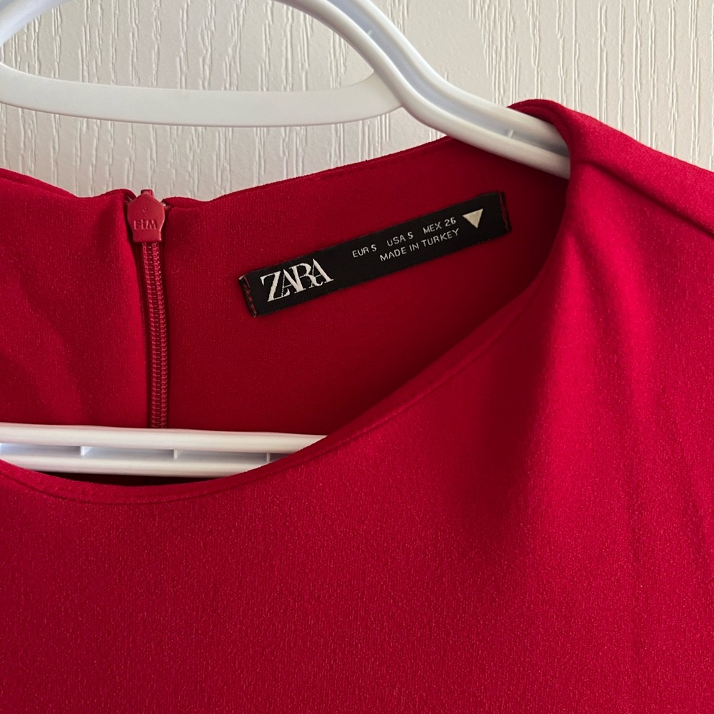 Ideal red Zara party dress - Picture 4 of 5